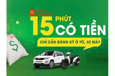 Cầm đồ - nhận tiền trong 15 phút